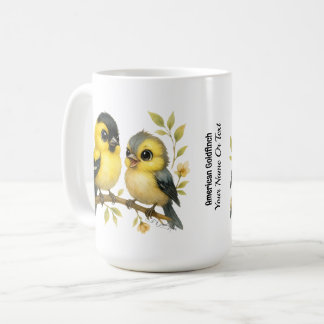 Brilliant American Goldfinch Kaffemugg