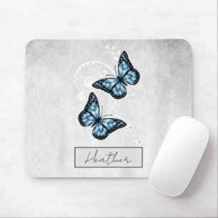 Brilliant Blue Butterflies Musmatta