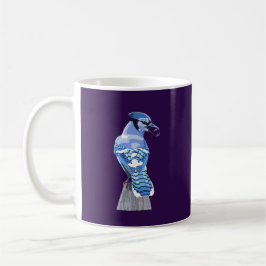 Brilliant Blue Jay Kaffemugg