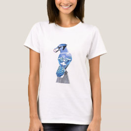 Brilliant Blue Jay T Shirt
