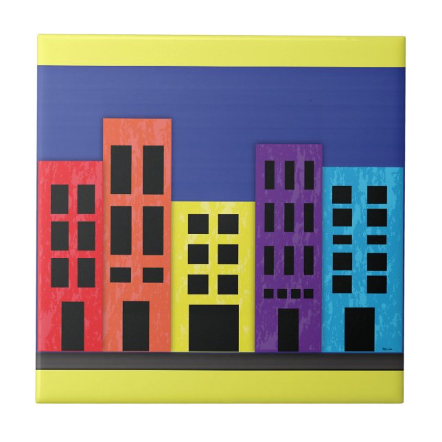 Brilliant Byggnad Ceramic Tile Kakelplatta (Framsidan)