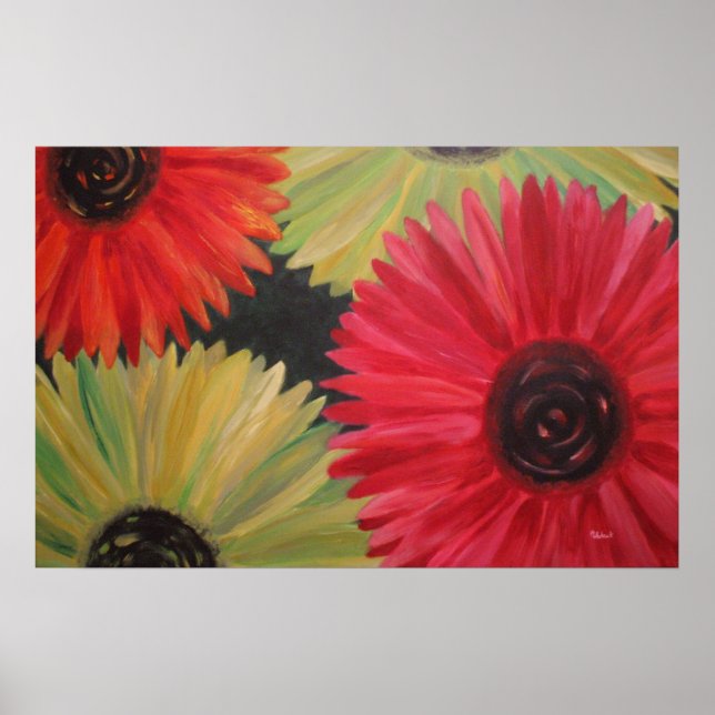 "Brilliant Garden"-utskrift Poster (Framsidan)