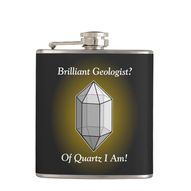 Brilliant Geolog Quartz Pun Fickplunta (Framsidan)