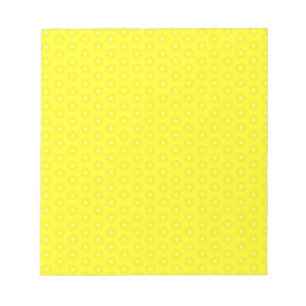 Brilliant Lemon Gult Sunshine Stars Mönster Anteckningsblock