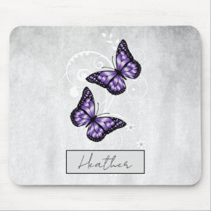 Brilliant Lila Butterflies Musmatta