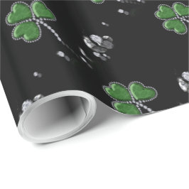 Brilliant Lycklig St. Patrick Day Diamonds Presentpapper