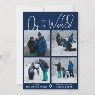 Brilliant Oy till världen 4 Foto Julkort
