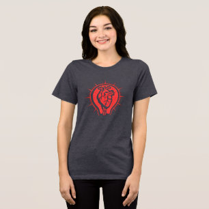 Brilliant Passion - Anatomisk Hjärtlampa Kvinna T Shirt