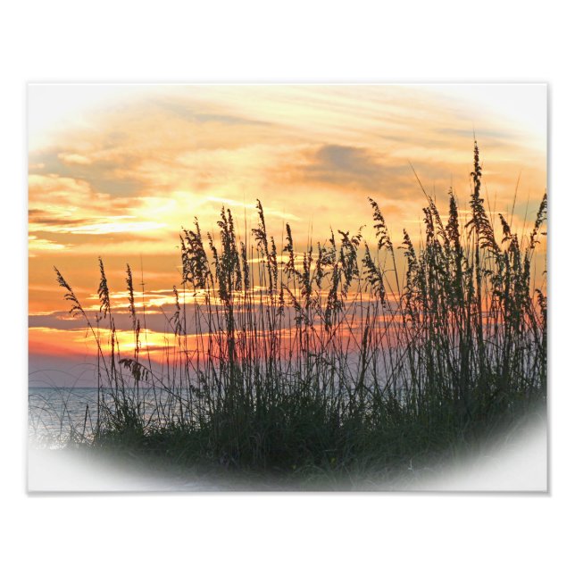 Brilliant Sunset Fototryck (Framsidan)