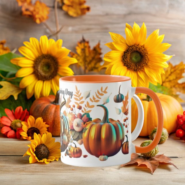 Brilliant Thanksgiving Bountiful Mugg (Skapare uppladdad)