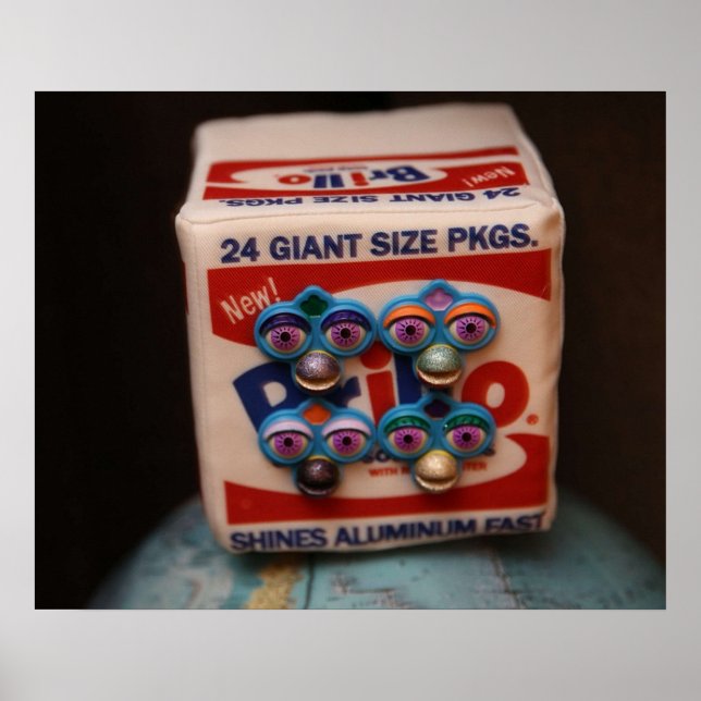 Brillo Art Furby Poster (Framsidan)