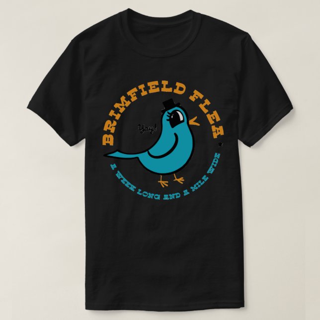 Brimfield Flea Essential T Shirt (Design framsida)