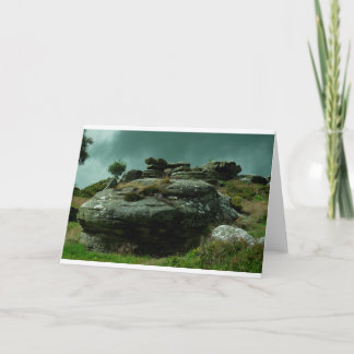 Brimham Sten och Moody Himmel Kort