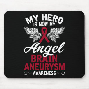 Brin Aneurysm Awareness Gift Burgundy Ribbon 1 Musmatta