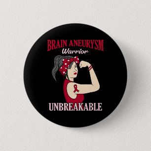 Brin Aneurysm Warrior Awareness Månadsstöd G Knapp