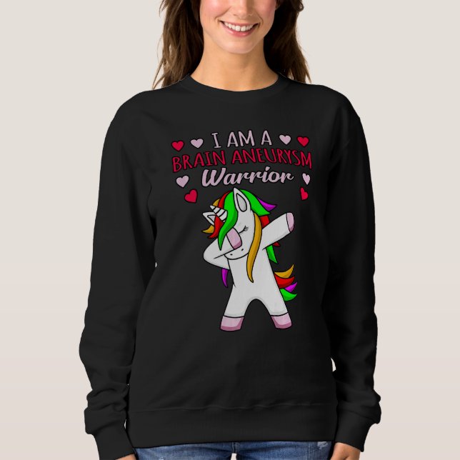 Brin Aneurysm Warrior Awareness Month Support Gra T Shirt (Framsida)