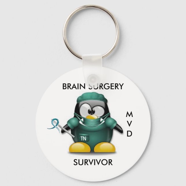 Brin Survivor Keychain Survivor Nyckelring (Framsida)