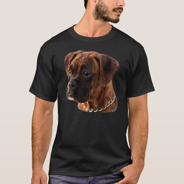 Brindle boxarevalpT-tröja Tee Shirt (Framsida)