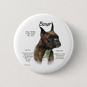 Brindle Boxer Historik Knapp