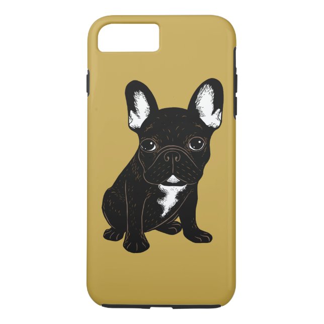Brindle fransk bulldogg Case-Mate iPhone skal (Baksida)