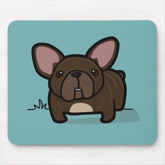 Brindle Frenchie Musmatta (Framsidan)