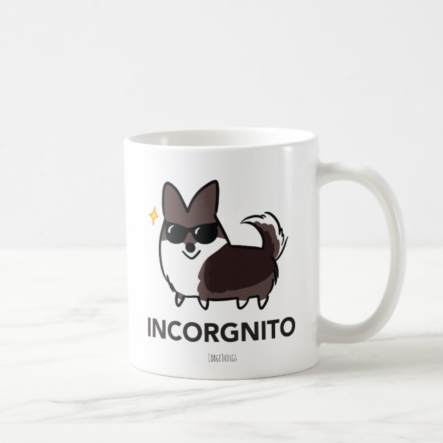 Brindle koftaCorgiIncorgnito mugg (Höger)