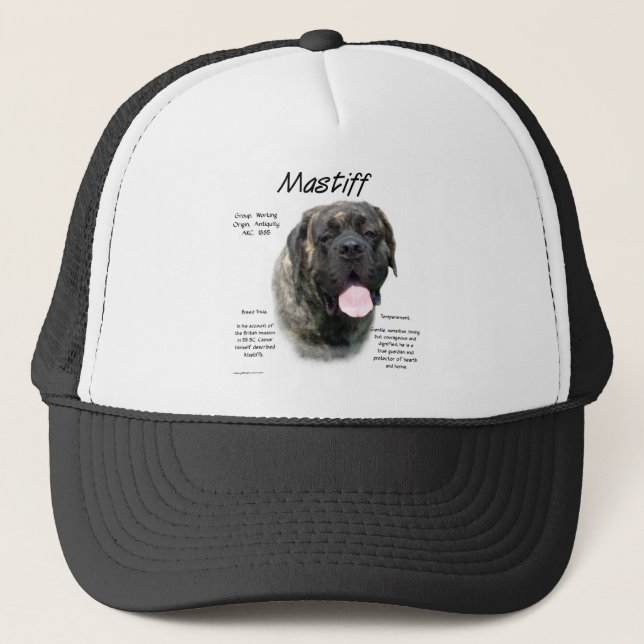 Brindle Mastiff History Truckerkeps (Framsida)