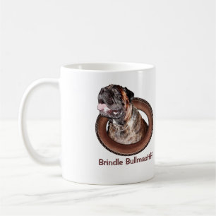 Brindle mugg för Bullmastiff gåvakaffe med den