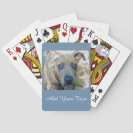 Brindle Pit Bull Puppy av Shirley Taylor Casinokort