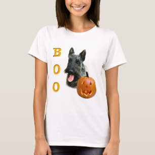 Brindle Scottish Terrier Boo T Shirt