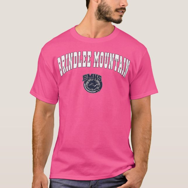 Brindlee Mountain High School Lejon C2 T Shirt (Framsida)