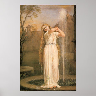 Brine av John William Waterhouse Poster