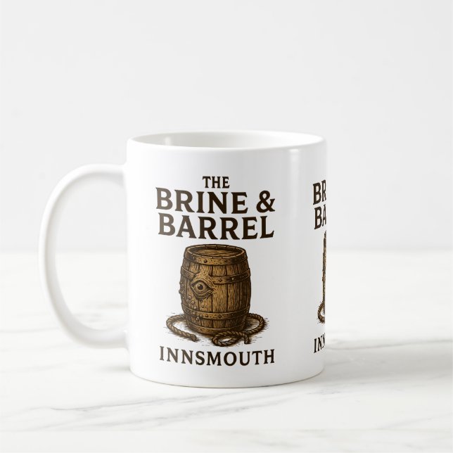 Brine & Barrel - en tradition från Insmouth Kaffemugg (Vänster)