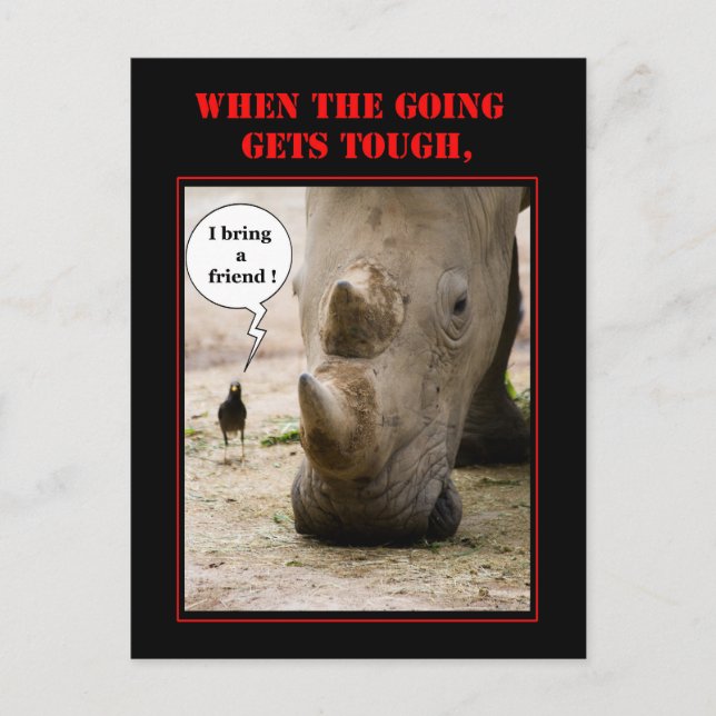 Bring a Friend Vykort (Framsida)