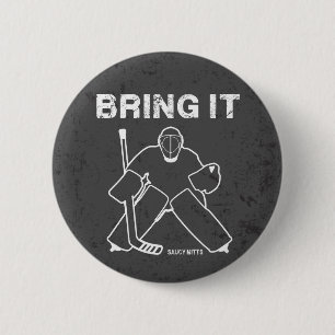 Bring It Hockey Målvakt Knapp