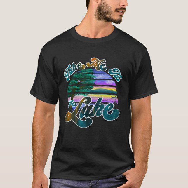 Bring me to the lake t shirt (Framsida)