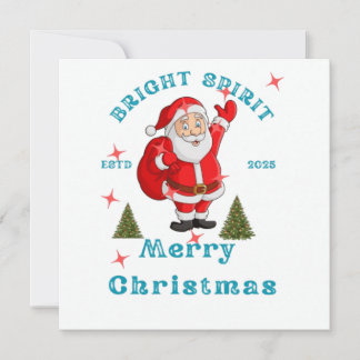 Bring the holiday cheer to life with Santa design Inbjudningar
