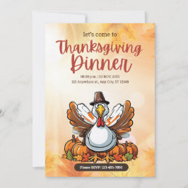 Bring Together Loved Ones with Autumn Warmth Inbjudningar