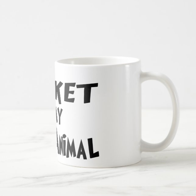 Bringan är mitt andedjur kaffemugg (Höger)
