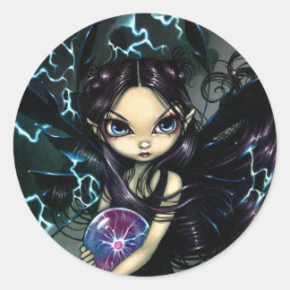 "Bringer of Lightning"-märke Runt Klistermärke