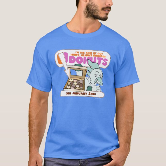 Bringin Donuts - lampglaset blir rädd manar Tröja (Framsida)