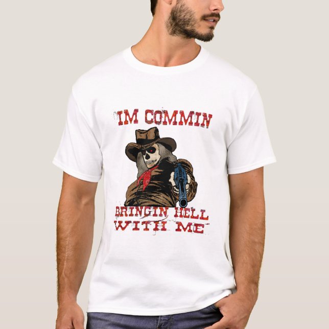 Bringin helveteT-tröja Tee Shirt (Framsida)