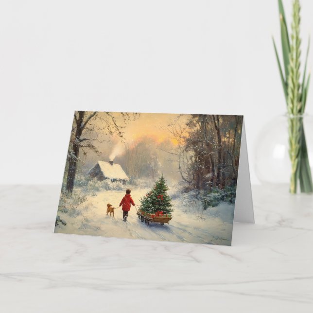 Bringing Home the Holiday Cheer Kort (Framsida)