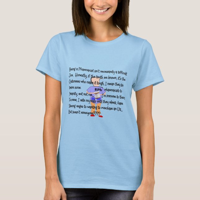 "Brink of Insanity" Artikelkonst T Shirt (Framsida)