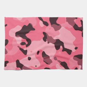 Brink Rosa Camo; Camouflage Kökshandduk