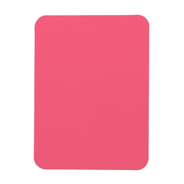 Brink rosa (färg i fast form) magnet (Vertikal)