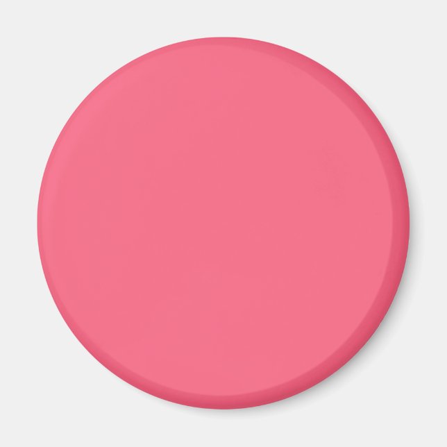Brink rosa (färg i fast form) magnet (Framsidan)