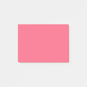 Brink Rosa Solid Färg Post-it Block