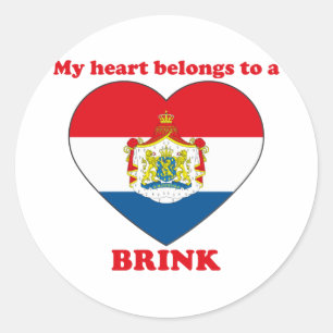 Brink Runt Klistermärke