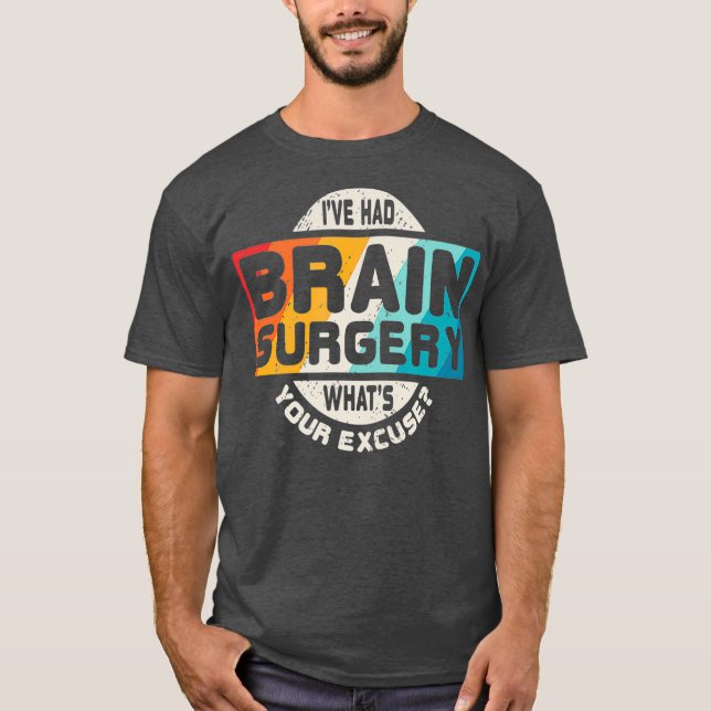 Brinkirurgi Shirt Survivor Post Cancer Tumor T Shirt (Framsida)